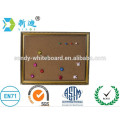 China made cork board memo boards Tamanho A3